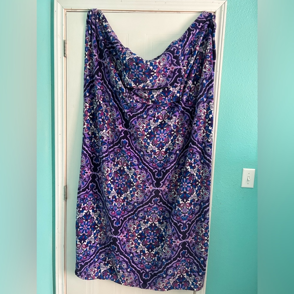 Vera Bradley Regal Rosette Travel Blanket